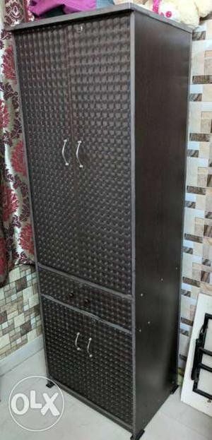 Chocolate Colour Wooden Cabinet