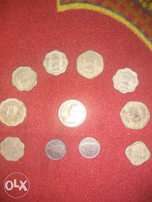 Collection of old and antique coins specially