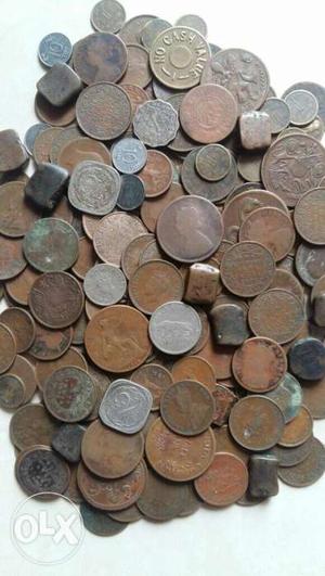 Copper And Nickel Coin Lot