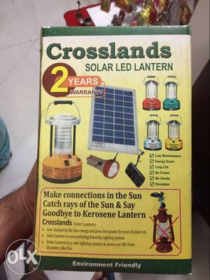 Crosslands Solar LED Lantern Box