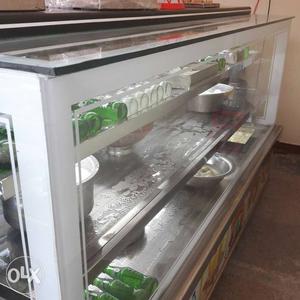 Display cooling fridge counter for bakery & sweets