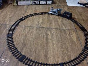 Diwali sale Gray And Blue Train Trail Toy Set