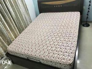 Double Bed With Mattress In Very Good Condition