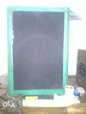 Green Frame Black Board