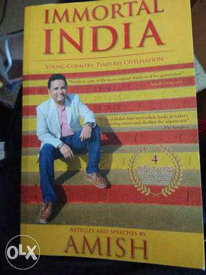 Immortal India Amish's first non-fiction book