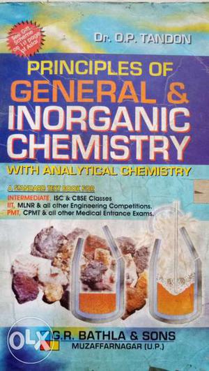 Inorganic Chemistry, O. P. Tondon Best for