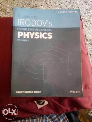Irodov's Physics Volume 1 Book