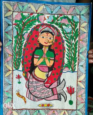 Madhubani mithila paintingMa