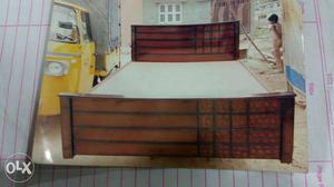 New queen size double cot without storage /- only