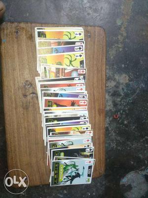 New set of 50 ben10 cards at very chaep price