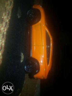 Orange Plastic Car Toy