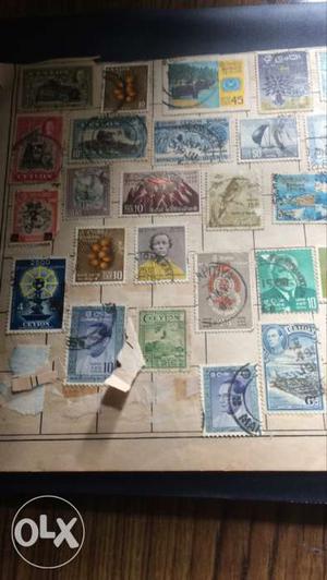 Postage Stamps Set