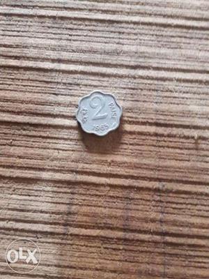 Scallop Silver 2 Coin