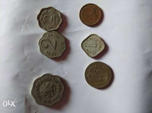 Several Indian Coins