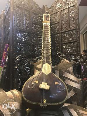 Sitar. Strings to be changed