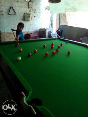 Snooker table 6/12 size argent sell good condition
