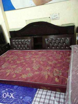 Storage purpose double bed at  at satya