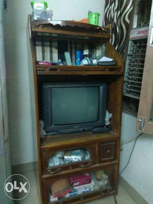 TV stand for sale. With good space