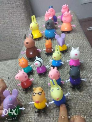 Toy Peppa pig 18 character