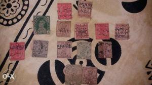 Very old stamps 101 rupees each