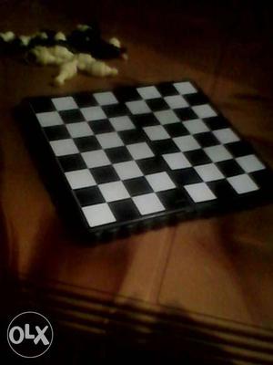 White And Black Chess Board