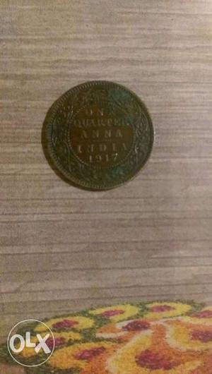 100 years old British Indian Coin