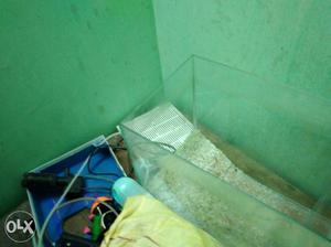 2×1.5 aquarium with one cleaner and filter and
