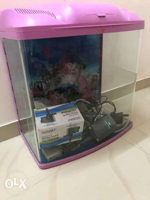 40 litre fish tank with filter,motor and lights