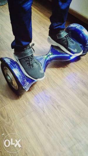 Blue Hoverboard Ride upto 6 Kms