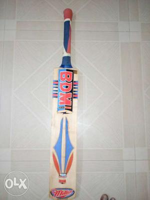 Brown And Red BDM Cricket Bat