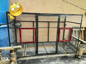 Cage for Birds & Dog... Size: 5 × 3 × 3 ft l ×