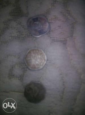 Coins of two,three,five paise