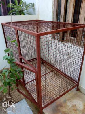 Dog cage, size length-120, width-75, hight-100