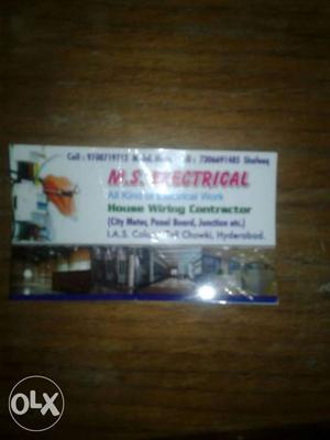 Electrical work