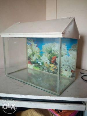 Fish tank with background. Size - ()