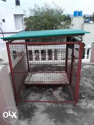 Folding animal cage.. any interested cal.. don't