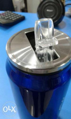Grey Stainless Steel Vacuum Flask