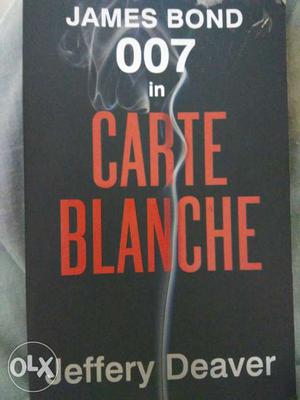 James Bond 007 In Carte Blanche By Jeffrey Deaver Book