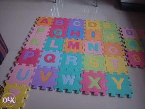 Kiddy Alphabet and number Puzzle Mat 36 pieces