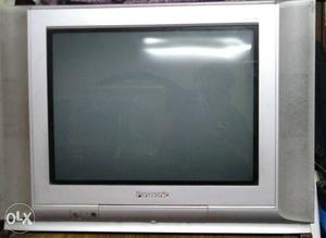 Silver Panasonic CRT TV