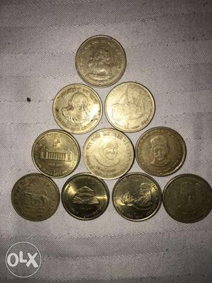 Silver-colored Coin Lot