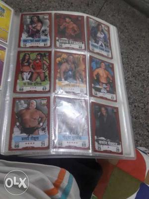 13 takeover Card Collection of slam attax
