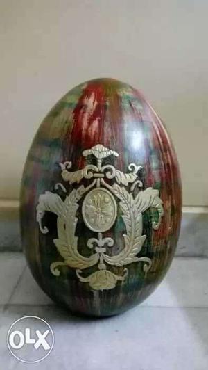 Antique Egg Show Pc. 17 inches