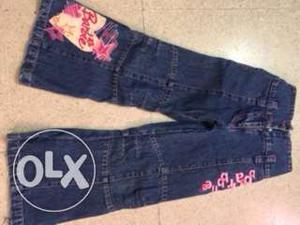 Barbie jeans for 3 year girl