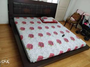 Black Bed Frame With Mattress