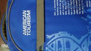 Blue American TOurism Backpack