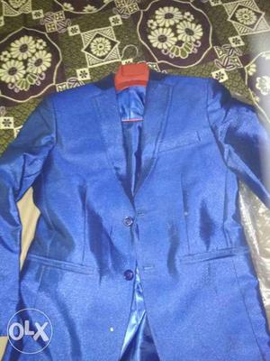 Blue pent coat