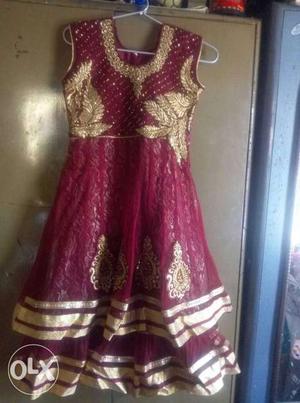 Brand new anarkali for your size 34,will