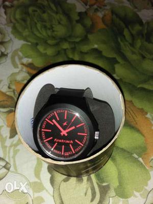 Brand new fastrack watch without any scratches waterproof