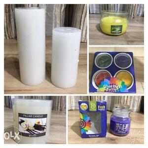 Candle Lot Collag